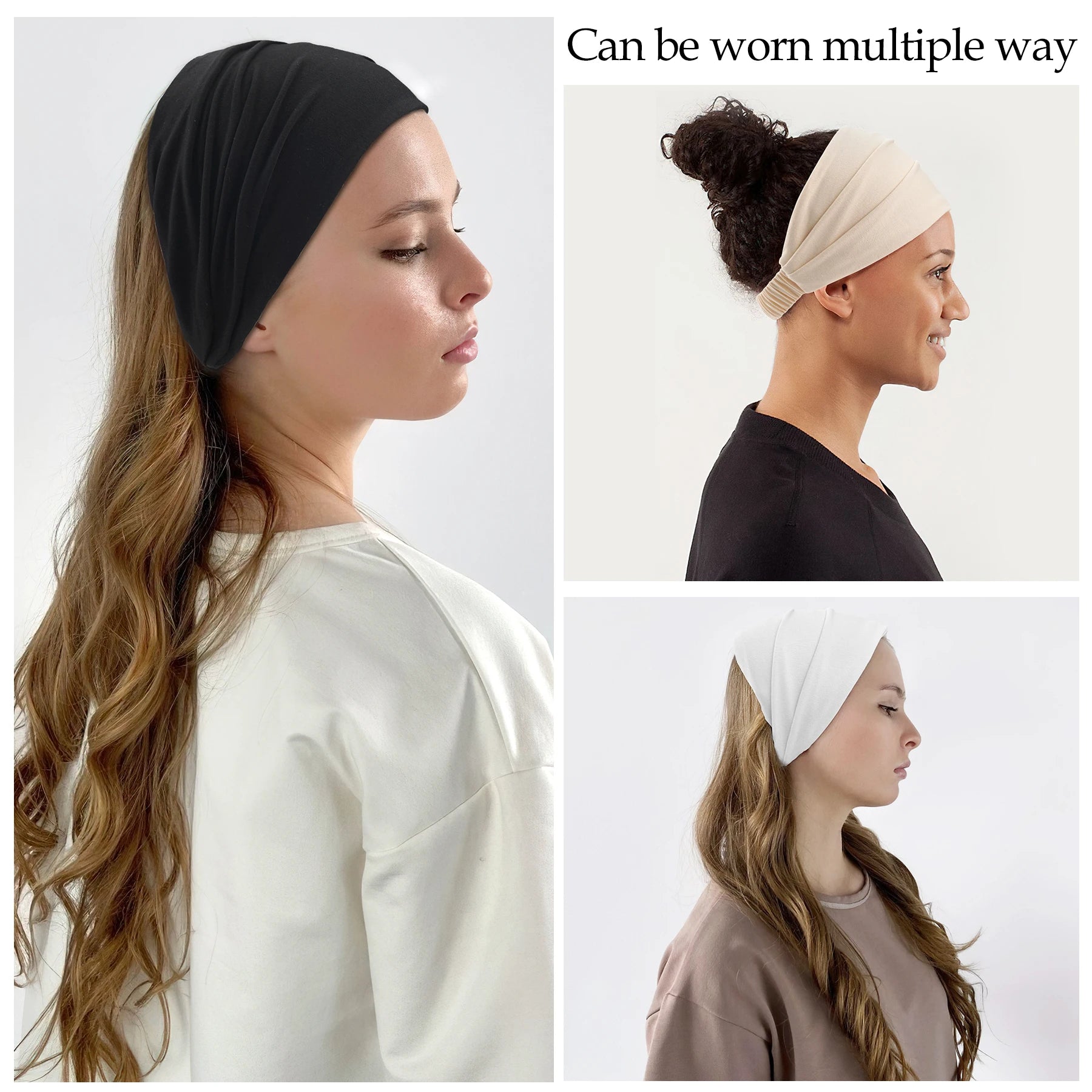 Wide Headwrap Headbands for Women