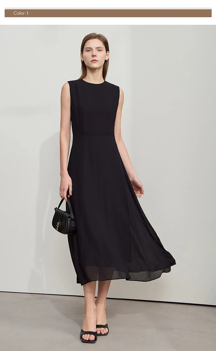 Slim Waist Comfort Long Dresses