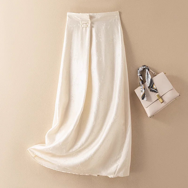 100% Real Mulberry Silk Skirts