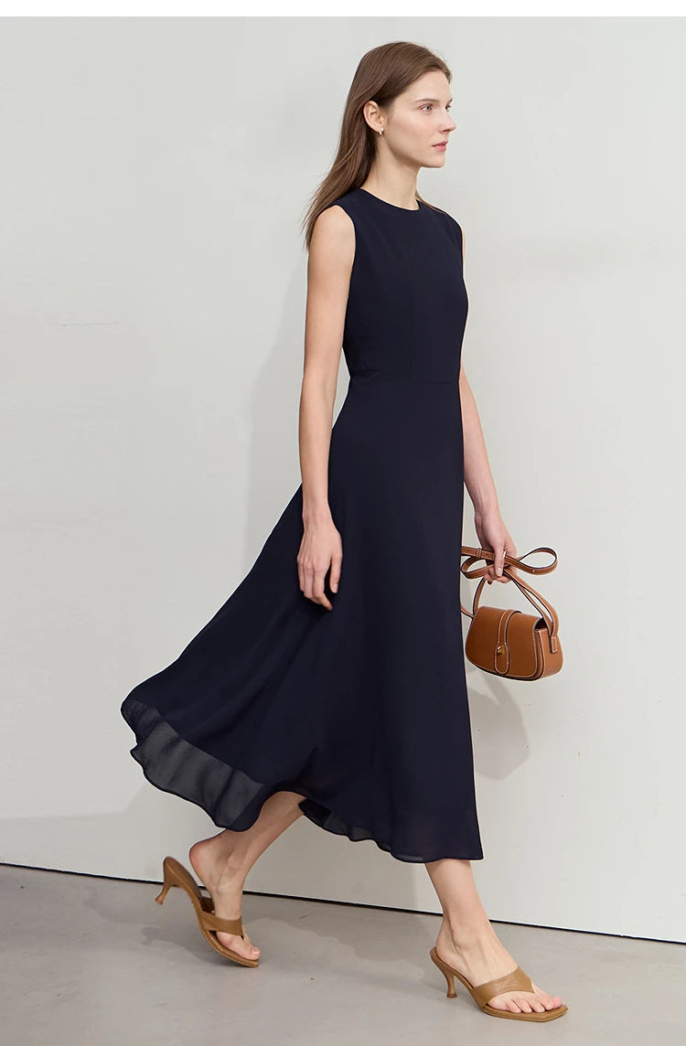 Slim Waist Comfort Long Dresses