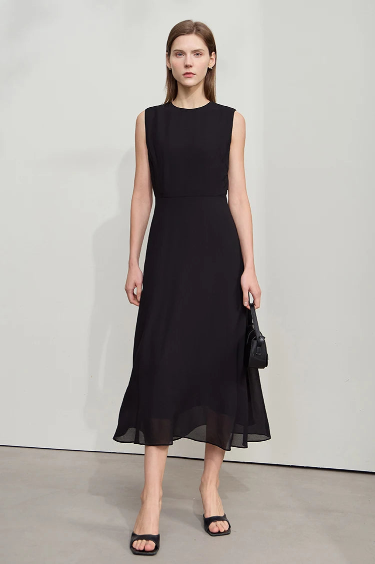 Slim Waist Comfort Long Dresses